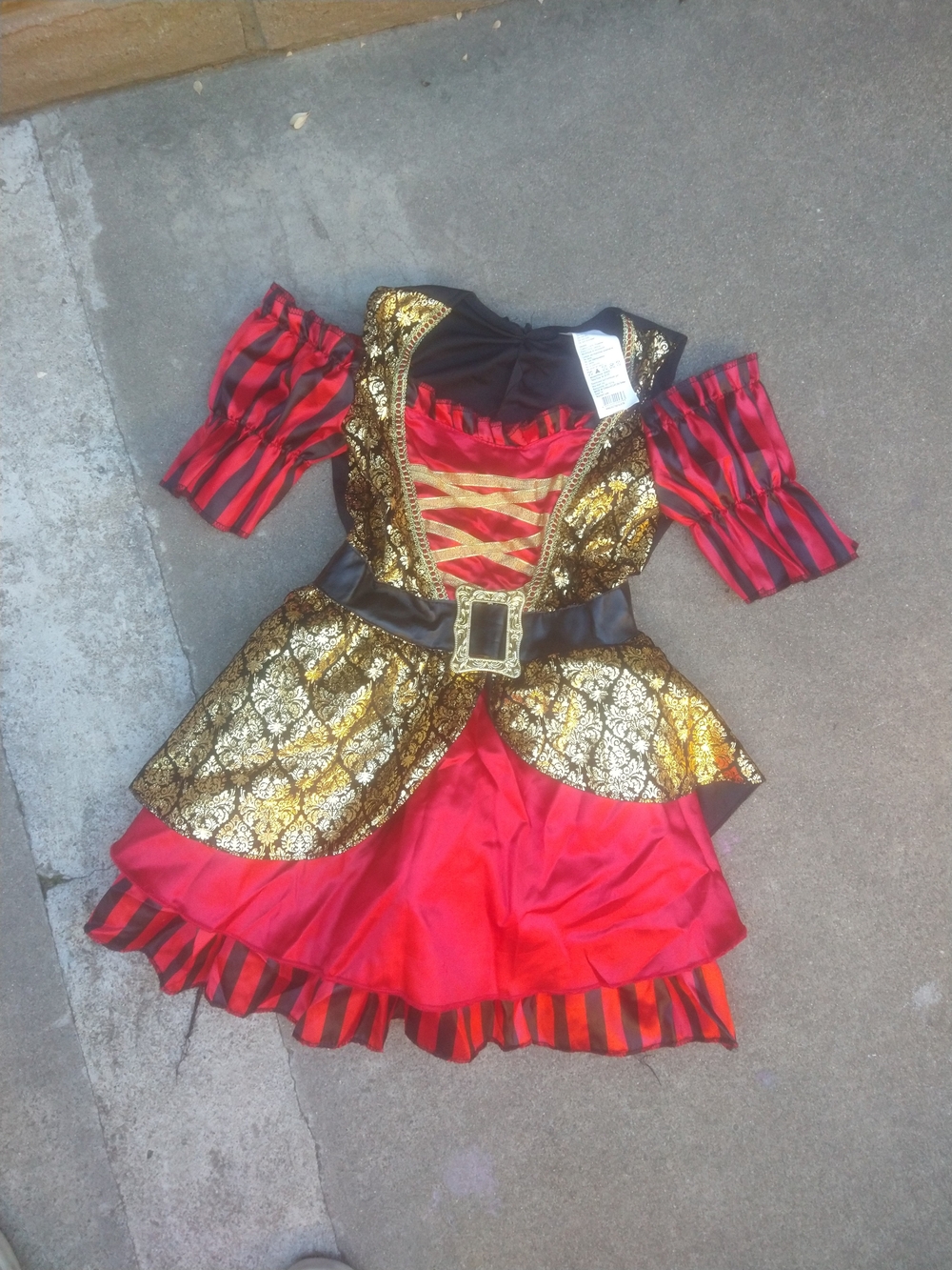 Pirate Halloween Costume Girls Size 8-10